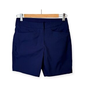Puma Golf Performance Shorts Women XS Navy Blue Moisture Wicking